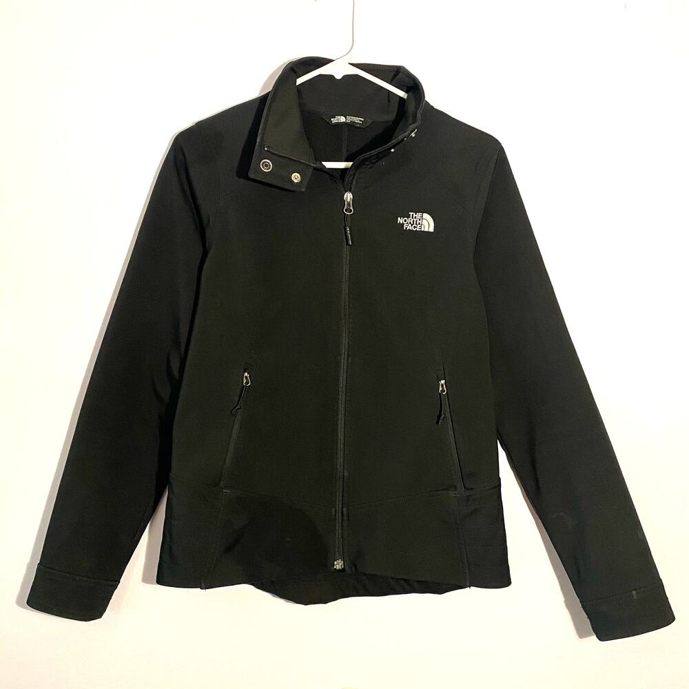 The North Face Black Polartec Zip-Up Jacket Polarfleece Women's size Small